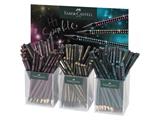 Set 3 barattoli matite Sparkle Midnight Faber-Castell 144pz