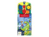 Acquerelli Connector dinosauro 12 colori Faber-Castell