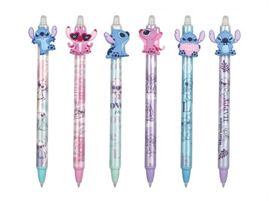 Penna cancellabile Stitch pastel 36pz