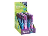 Penna cancellabile 4 colori Stitch 24pz