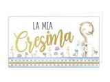 Biglietti bomboniere cresima maschile 100pz
