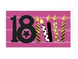 Biglietti bomboniere 18 anni lei 100pz