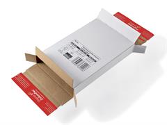 Scatola per spedizione 244x344x45 mm 20pz - Bianca
