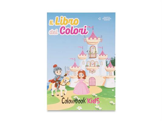 Libro dei colori 120 pagine Colourbook - Castello