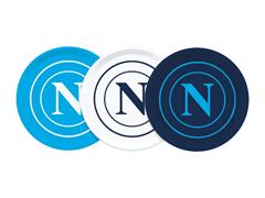 Piatti mix SSC Napoli dorso 18cm 6pz