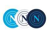 Piatti mix SSC Napoli dorso 18cm 6pz
