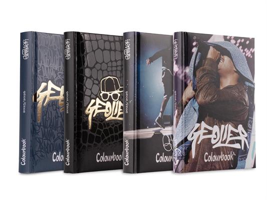Diario standard 12 mesi 2025/2026 Geolier x Colourbook