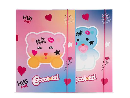 Cartella con elastico A4 dorso 1 cm Coccolotti by Colourbook - Love&Tell