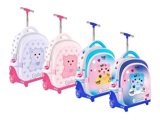 Zaino asilo con trolley Coccolotti by Colourbook