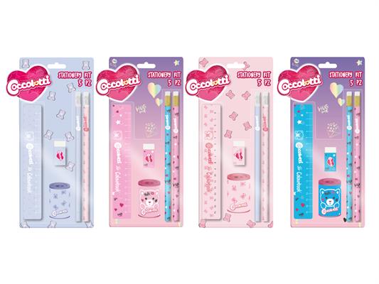 Set stationery Coccolotti by Colourbook 5pz