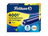 Cartucce TP/6 Pelikan 50pz - Blu
