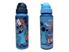Borraccia Stitch in alluminio con cannuccia 550ml