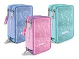 Astuccio 3 zip Giotto Super Crystal