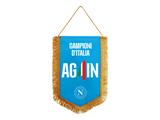 Gagliardetto pentagonale Napoli 28x20 cm