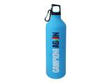 Borraccia Napoli alluminio con moschettone 800ml