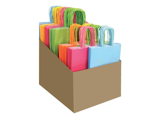 Espositore 100 shopper perlate - Assortite