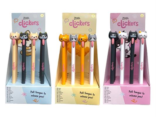 Espositore penna Clickers Puckator 24pz - Gatto
