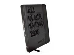Agenda Smemoranda 2026 12 mesi giornaliera All Black