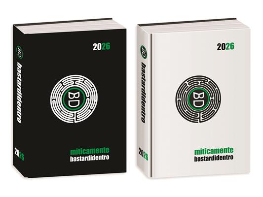 Diario 16 mesi BastardiDentro - Pocket