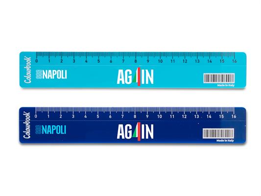 Righello 16cm SSC Napoli Again by Colourbook