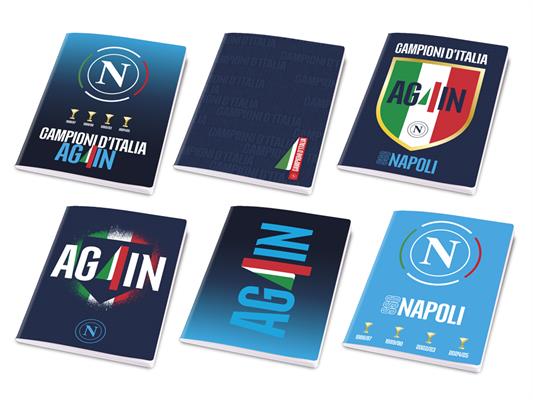 Quaderno A4 plus 100g SSC Napoli Again by Colourbook - 1R