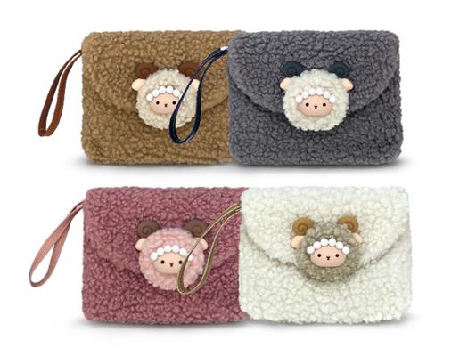 Pochette in peluche Sheep Lebez