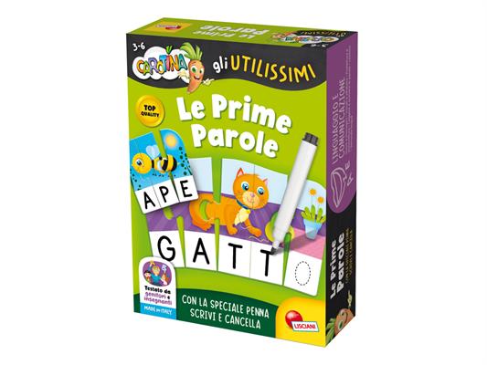 CAROTINA GLI UTILISSIMI LE PRIME PAROLE* LIS01