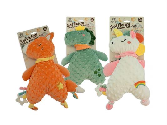 Gogo animaletti morbidosi mordi gengive 28cm