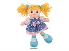 Carlotta bambola in pezza floreale 30cm - Assortite