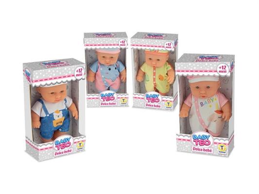 Baby Teo Bambolotto in vinile 4 soggetti 20cm