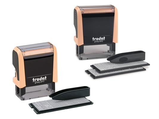 KIT TIMBRI TRODAT 4911+4912 ALBICOCCA*