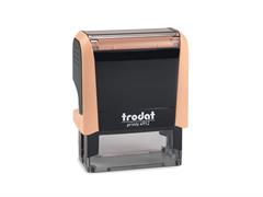 Kit timbro Trodat 4911 + 4912 - Albicocca