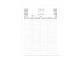 Agenda prenotazioni ristorante A4 2026 Data Ufficio