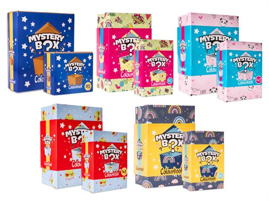 Kit Mystery Box Colourbook 12pz