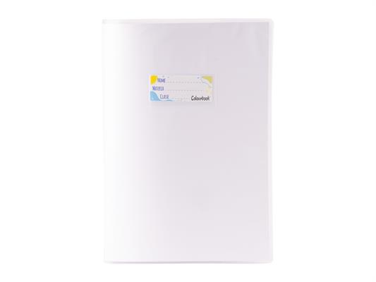 Copriquaderno PVC Cristallo Colourbook 100pz - Trasparente