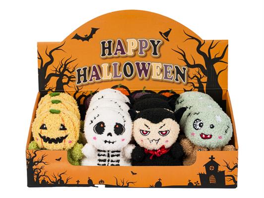 Espositore peluches Halloween 14cm 12pz - Assortiti