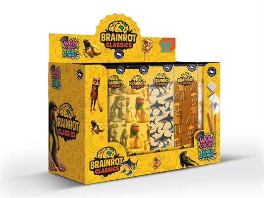 Espositore Brainrot classics 36pz