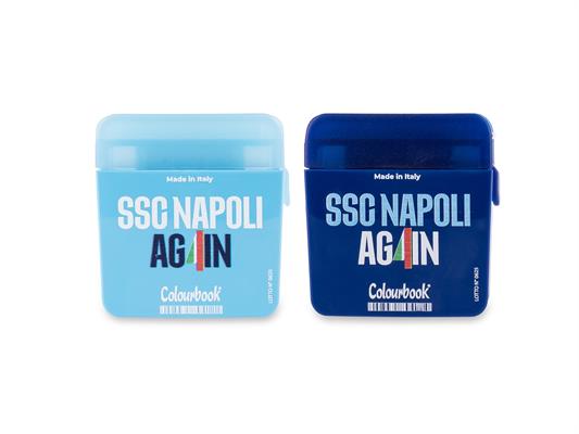 Temperino 2 fori con serbatoio SSC Napoli Again by Colourbook