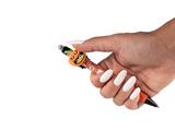 Penna gel cancellabile Twist Halloween con topper assortiti