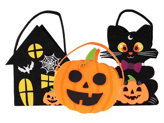 Borsetta Halloween in feltro Colourbook