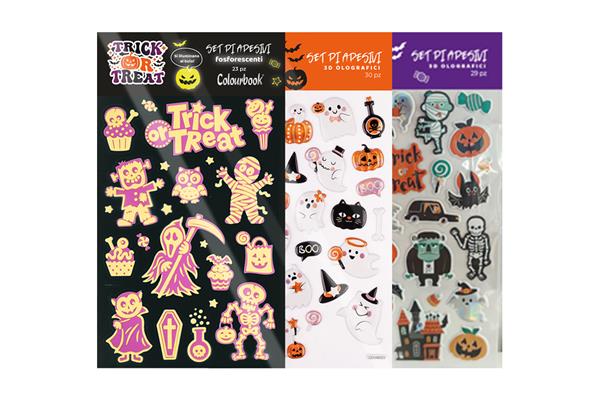 Stickers Halloween Colourbook