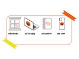 Set stickers Halloween fosforescenti