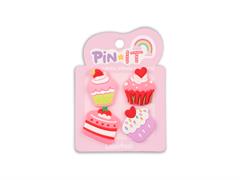 Set Pin It 4pz – Baby Strawberry – Colourbook