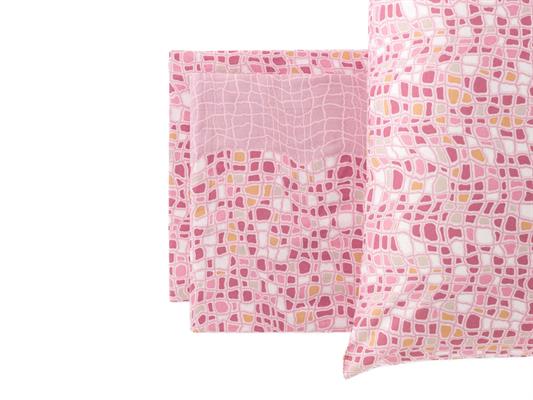 AMELIE COMPLETO LETTO 1 POSTO ROSA -OMAGGIO-