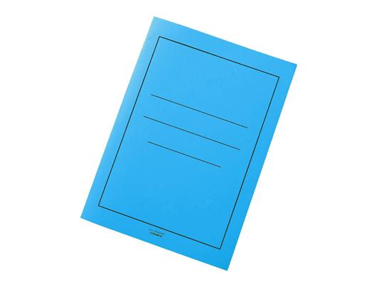 Cartellina per Atti Blasetti Senza Lembi in Cartoncino – Azzurro – 50 Pezzi