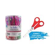 FORBICI CM.13 GRADUATE IN COLOR PZ.24*