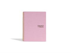 Quaderno A5 Spiralato Live Green Opale Rosa Colourbook 5 mm