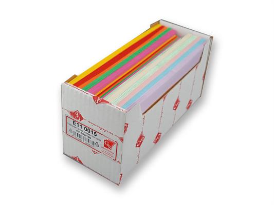 Busta+biglietto 11x22 100pz - 10 colori assortiti