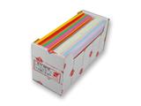 Busta+biglietto 11x22 100pz - 10 colori assortiti