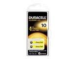 Pile Duracell Easy Tab 10 - Per Acustica - 6 pezzi